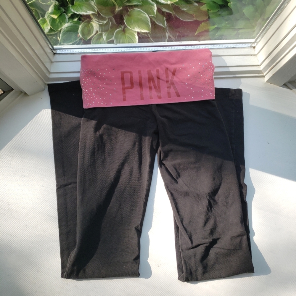 XS PINK Victoria's Secret Yoga Pants